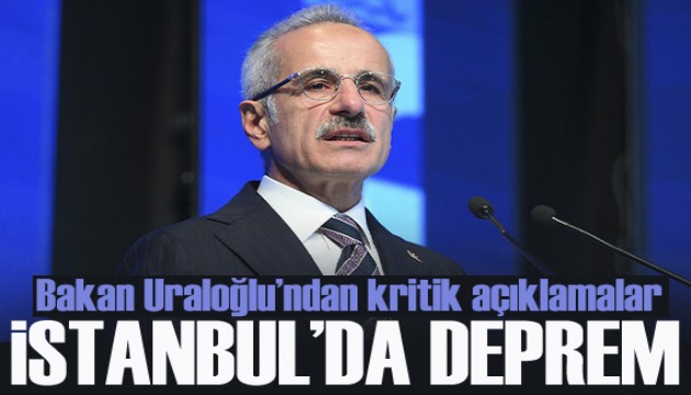 Son dakika/ İstanbul depremin ardından yollarda durum ne? Bakan Uraloğlu açıkladı