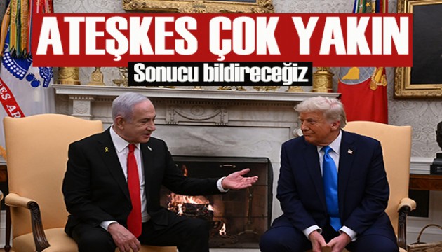 Trump: Gazze konusunda ateşkese çok yaklaşıldı