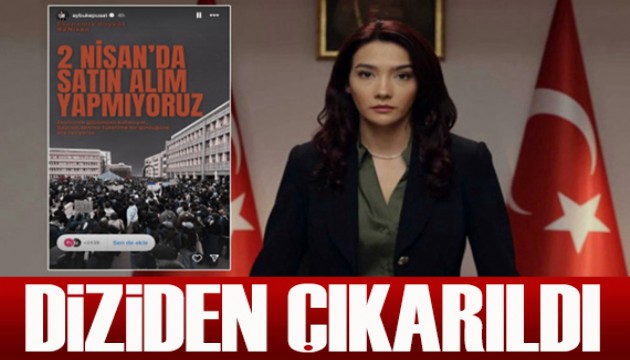 Aybüke Pusat, Teşkilat dizisinden çıkarıldı!