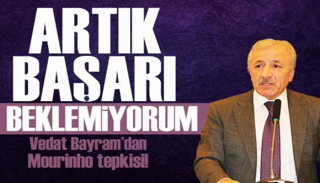 Fenerbahçe Yüksek Divan Üyesi Vedat Bayram: Artık bir başarı beklemiyorum!