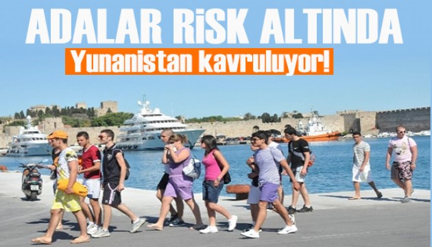 Yunanistan kavruluyor: Adalar risk altında