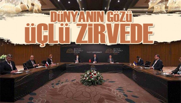 Dünyanın gözü üçlü zirvede