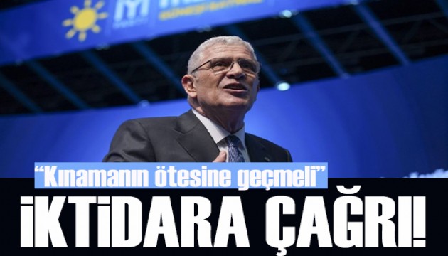Dervişoğlu'ndan iktidara İsrail çağrısı: Saldırıların önünü alacak adımlar atmaya davet ediyorum