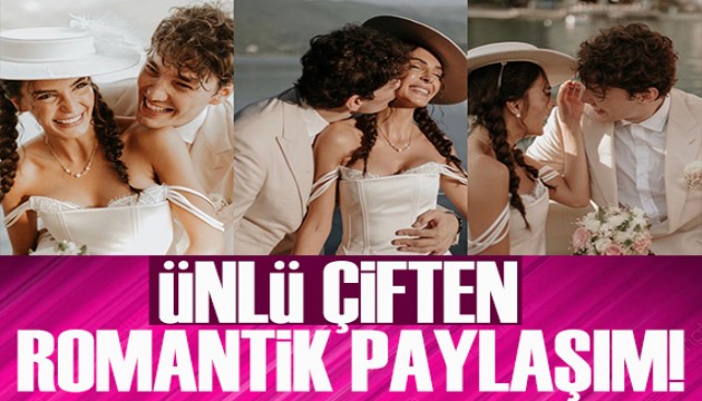 Ebru Şahin ve eşi Cedi Osman'dan aşk dolu paylaşım