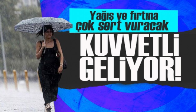 Meteoroloji'den toz taşınımı uyarısı: Yağış ve kuvvetli rüzgar geliyor