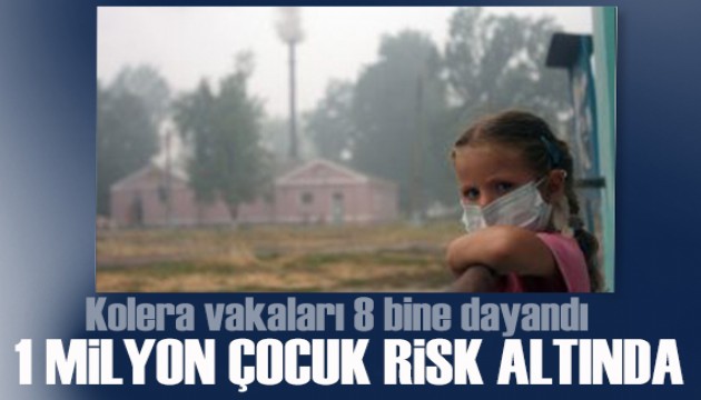 UNICEF: ‘1 milyon çocuk risk altında'!