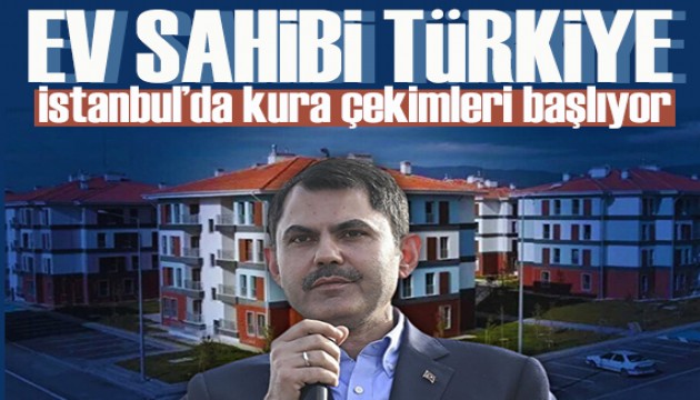 Bakan Kurum duyurdu: Yüzyılın Konut Projesi'nde bu kez ev sahibi İstanbul