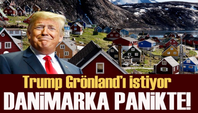 Trump Grönland'ı istiyor, Danimarka panikte