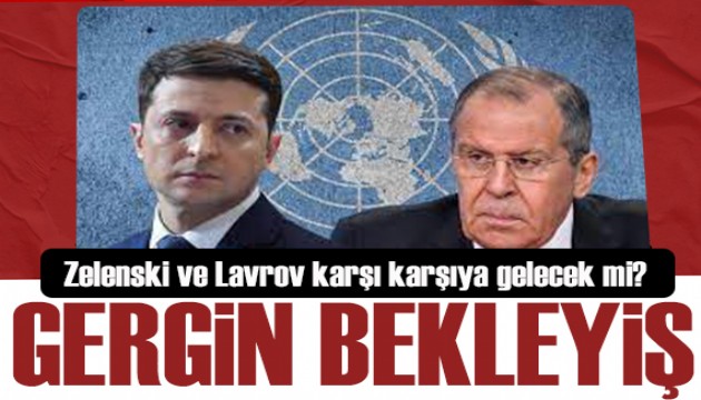 BM'de Lavrov ve Zelenski karşı karşıya gelecek mi? İşte ilk açıklamalar...