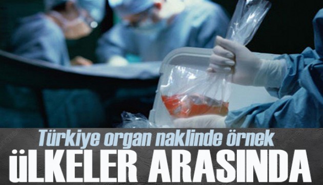 Türkiye organ naklinde örnek ülkeler arasında