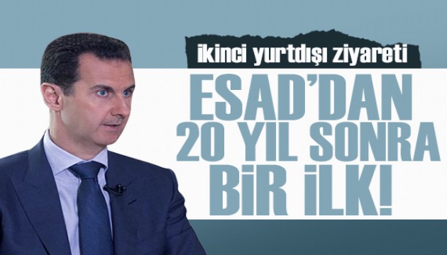 Esad 20 yıl sonra Çin'e gidiyor: Gündem, ülkenin yeniden inşası!