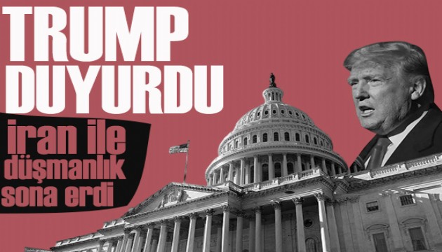 ABD duyurdu: 'İran ile düşmanlığımız sona erdi'