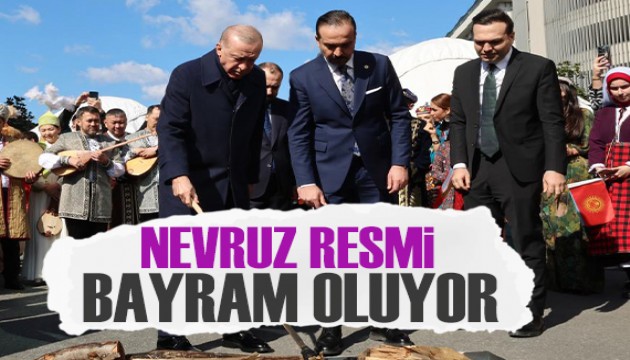 Erdoğan duyurmuştu: Nevruz resmi bayram oluyor