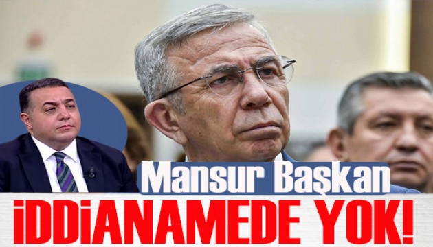 Zafer Şahin yazdı: Mansur Başkan iddianamede yok!