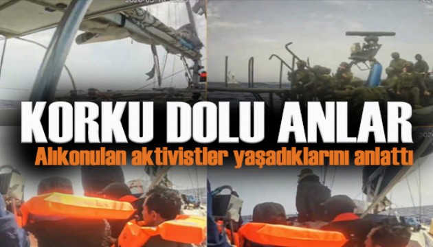 Küresel Sumud Filosu'nda alıkonulan aktivistler işkence dolu anları anlattı