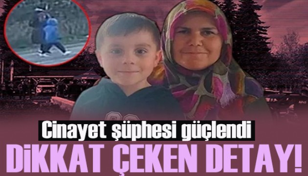 Anne ve oğlunun gizemli ölümünde dikkat çeken detay!