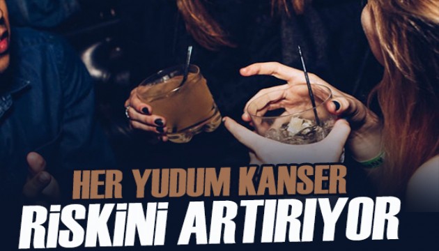 Çarpıcı araştırma: Alkolde her yudum kanser riskini artırıyor