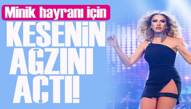 Hadise küçük hayranı için kesenin ağzını açtı!