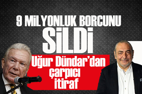 Uğur Dündar'dan çarpıcı itiraf! Reha Muhtar'ın 9 milyonluk borcunu tek kalemde sildi