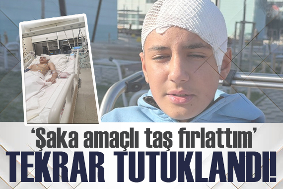 Arkadaşını ağır yaralayan şahıstan skandal sözler! 'Şaka amaçlı taş fırlattım'