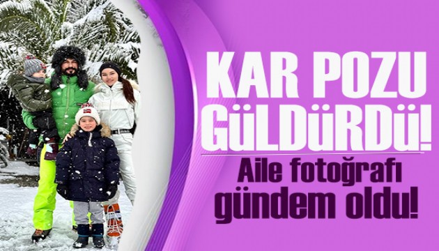 Fahriye Evcen ile Burak Özçivit karın keyfini çıkardı!