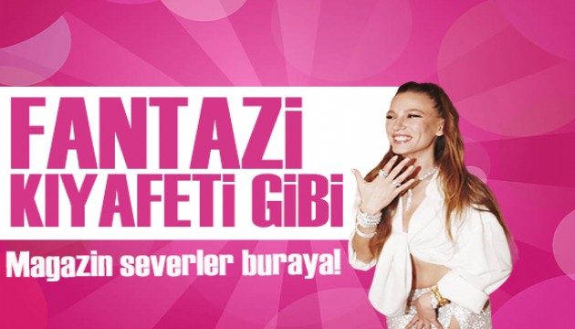 Serenay Sarıkaya'nın davet tarzına yorum yağdı
