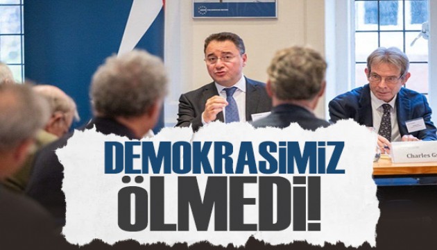 Babacan Londra'da Türkiye'nin dış politikasıyla ilgili açıklamalarda bulundu