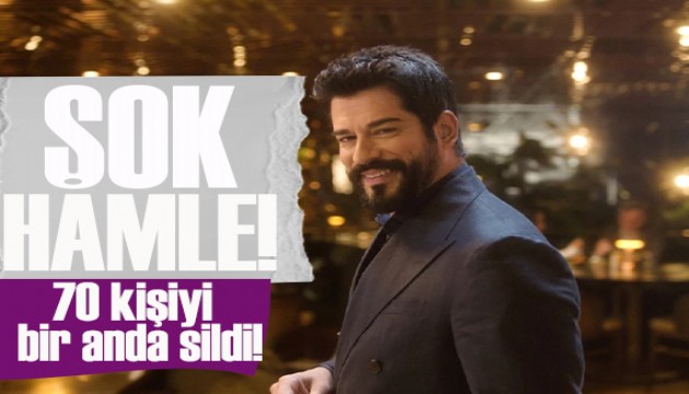 Burak Özçivit'ten şok hamle! 70 kişiyi bir anda sildi