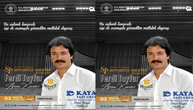 Sanatçı Ferdi Tayfur vefatının birinci yılında anılacak