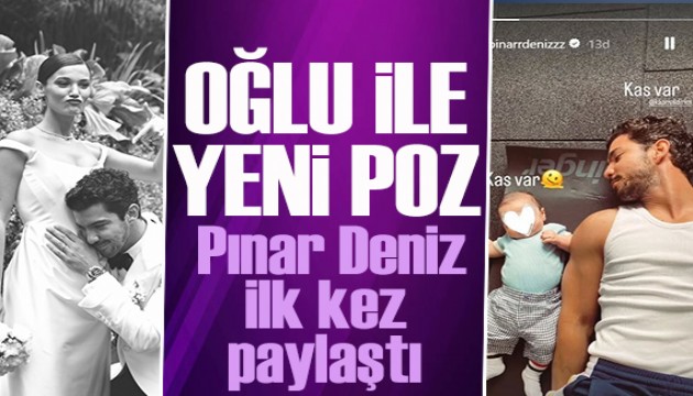 Pınar Deniz paylaştı: Kaan Yıldırım ve oğlu Fikret Hakan'dan güldüren poz!
