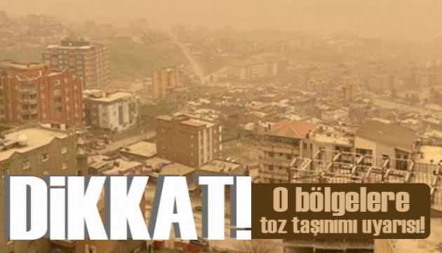 Sıcaklıklar 3-5 derece artacak: Toz taşınımı ve fırtına bekleniyor