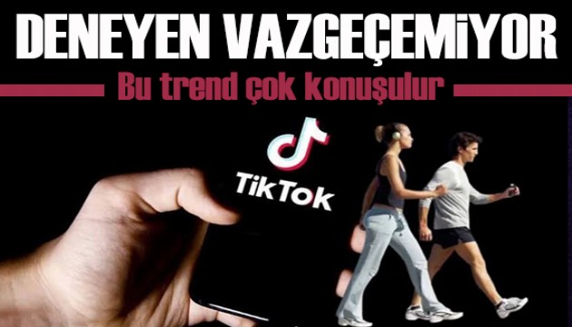 Deneyen vazgeçemiyor! Tiktok'ta bu trend çok konuşulur