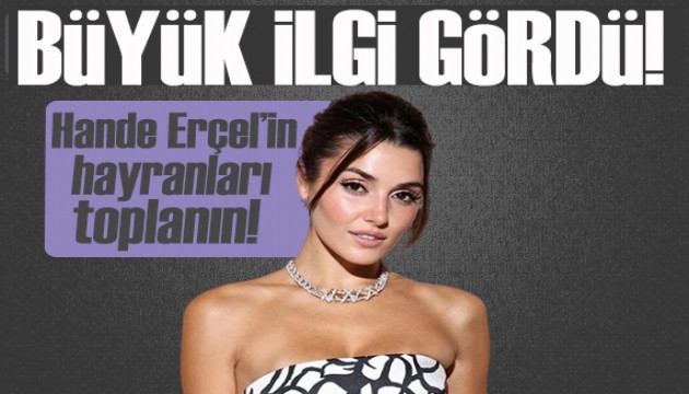 Hande Erçel Holywood yıldızlarını solladı