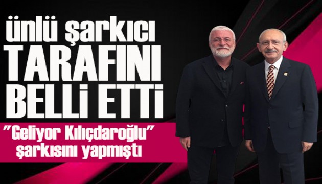 Geliyor Kılıçdaroğlu şarkısını yapan Onur Akın tarafını belli etti