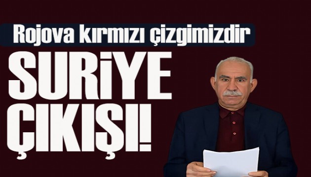 Abdullah Öcalan: Suriye ve Rojava kırmızı çizgimizdir
