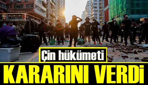 Hong Kong'da kritik değişiklik