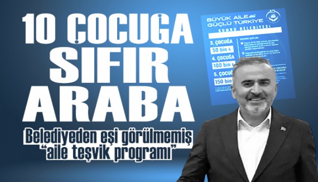 Belediye'den görülmemiş 