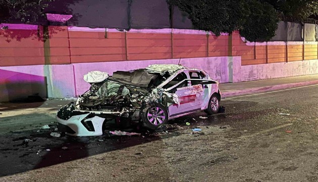 Büyükçekmece'de feci kaza! 1 ölü, 4 yaralı