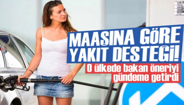 Almanya'da maaşına göre akaryakıt desteği geliyor!