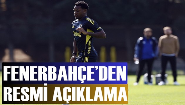 Fenerbahçe, Jhon Duran ile ilgili açıklama yaptı