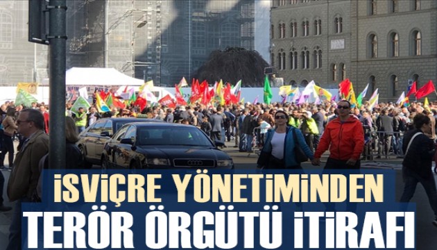 İsviçre yönetimi, terör örgütü PKK'nın ülkedeki faaliyetlerini itiraf etti