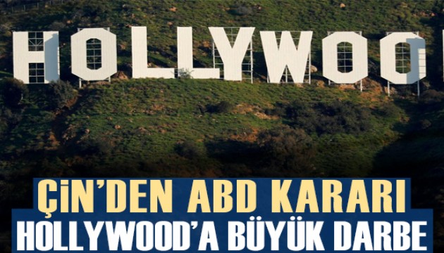 Çin, tarife gerilimi nedeniyle ABD'den film ithalatını azaltacak