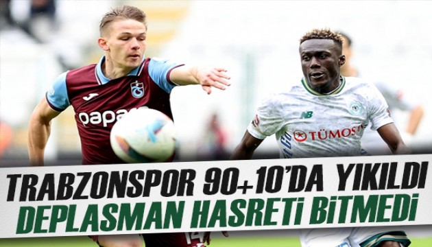 Trabzonspor'un deplasman hasreti sürüyor