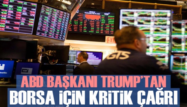 Donald Trump'tan ABD için kritik çağrı