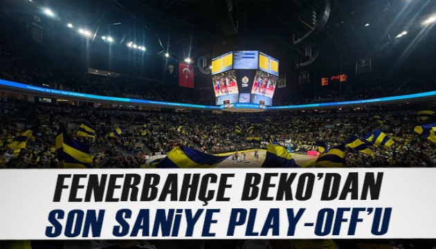 Fenerbahçe Beko, Paris'i son baskette devirdi!