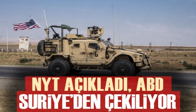 New York Times: ABD, Suriye'deki yüzlerce askerini geri çekmeye başladı