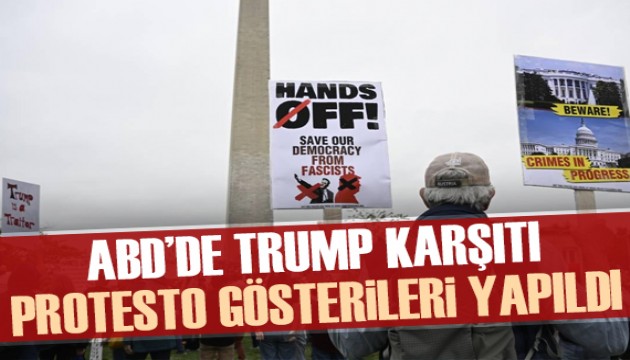 ABD'de Trump karşıtı protesto gösterileri yapıldı