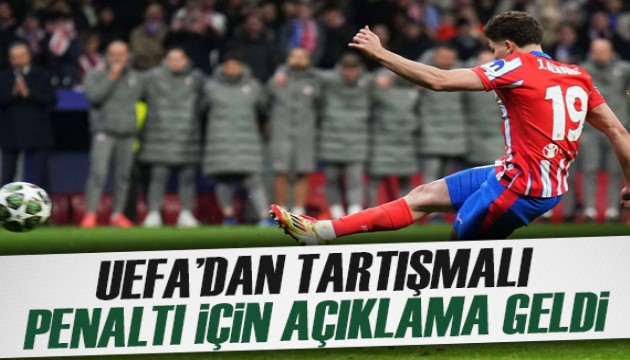 UEFA'dan tartışmalı penaltı için açıklama geldi