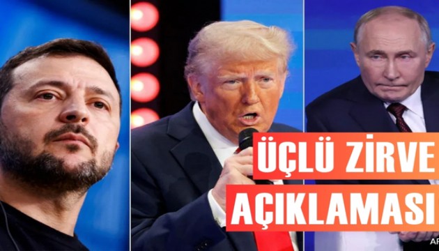 Trump'tan Putin görüşmesi öncesinde açıklama geldi