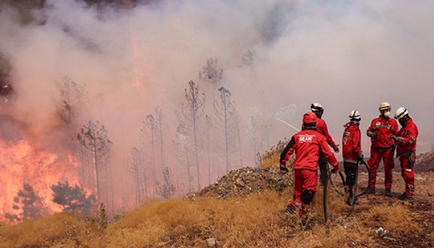 Bursa'daki orman yangını kontrol altına alındı